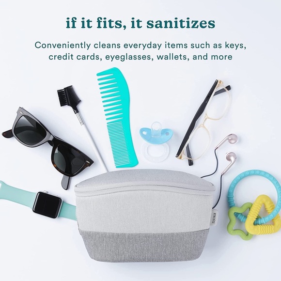 Homedics UV Clean Portable Sanitizer Bag – Rechargeable UV Light Sanitizer Box - Picture 3 of 11